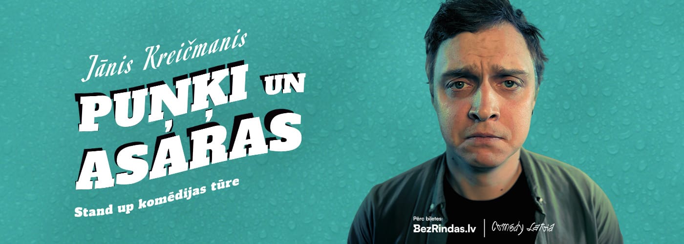 PUŅĶI un ASARAS | Jānis Kreičmanis | Stand-up komēdija