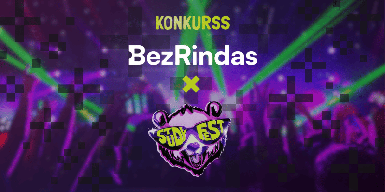 Jaudīgākais studentu pasākums ir klāt - STUDYFEST 25!