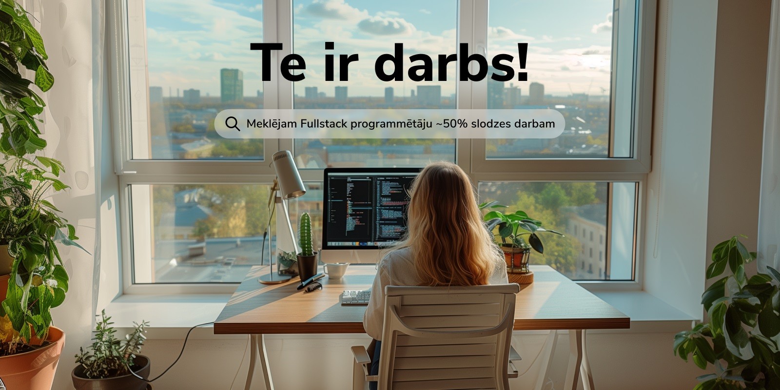 Meklējam “Fullstack” programmētāju attālinātam, ~50% slodzes darbam